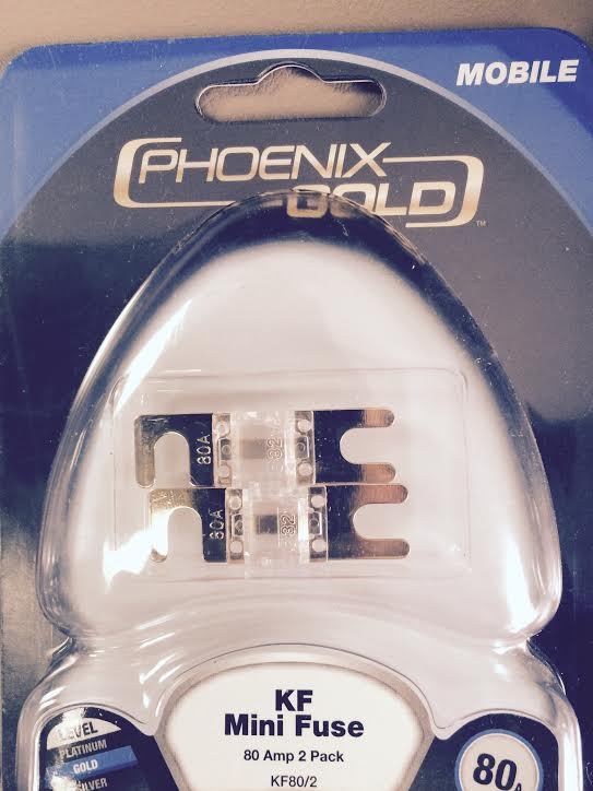 MINI ANL/MIDI FUSES, PHOENIX GOLD assorted values some 2 pack & some are bulk