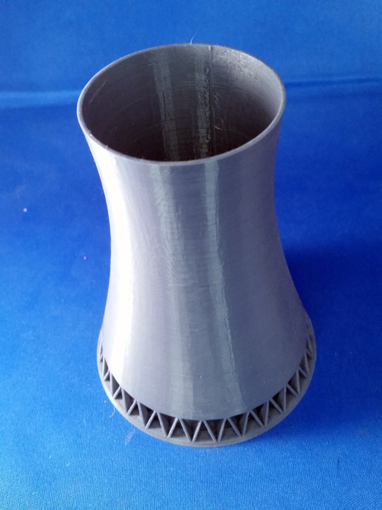 Hyperboloid Cooling Tower Pencil Cup