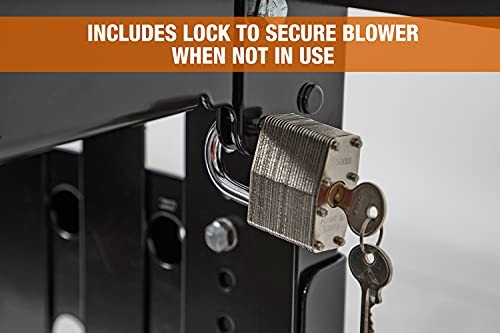 Buyers Products LT24 Universal Lockable Backpack Blower Rack For Open &