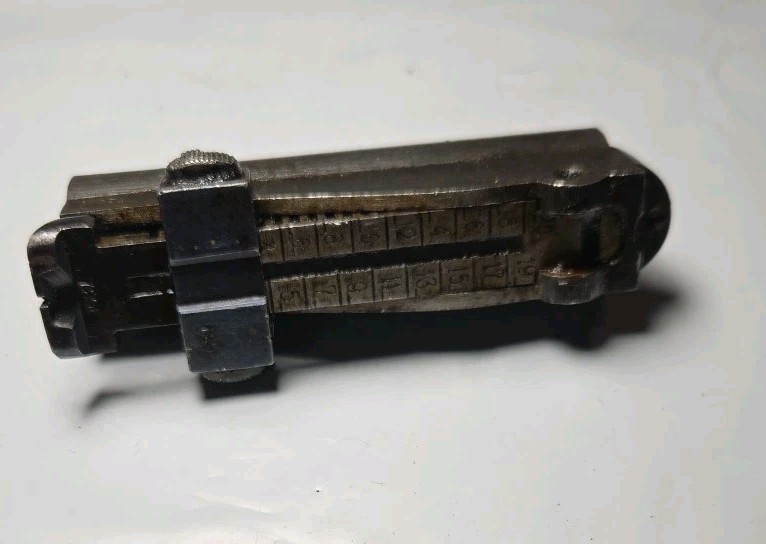 Mauser Rifle Rear Sight Base