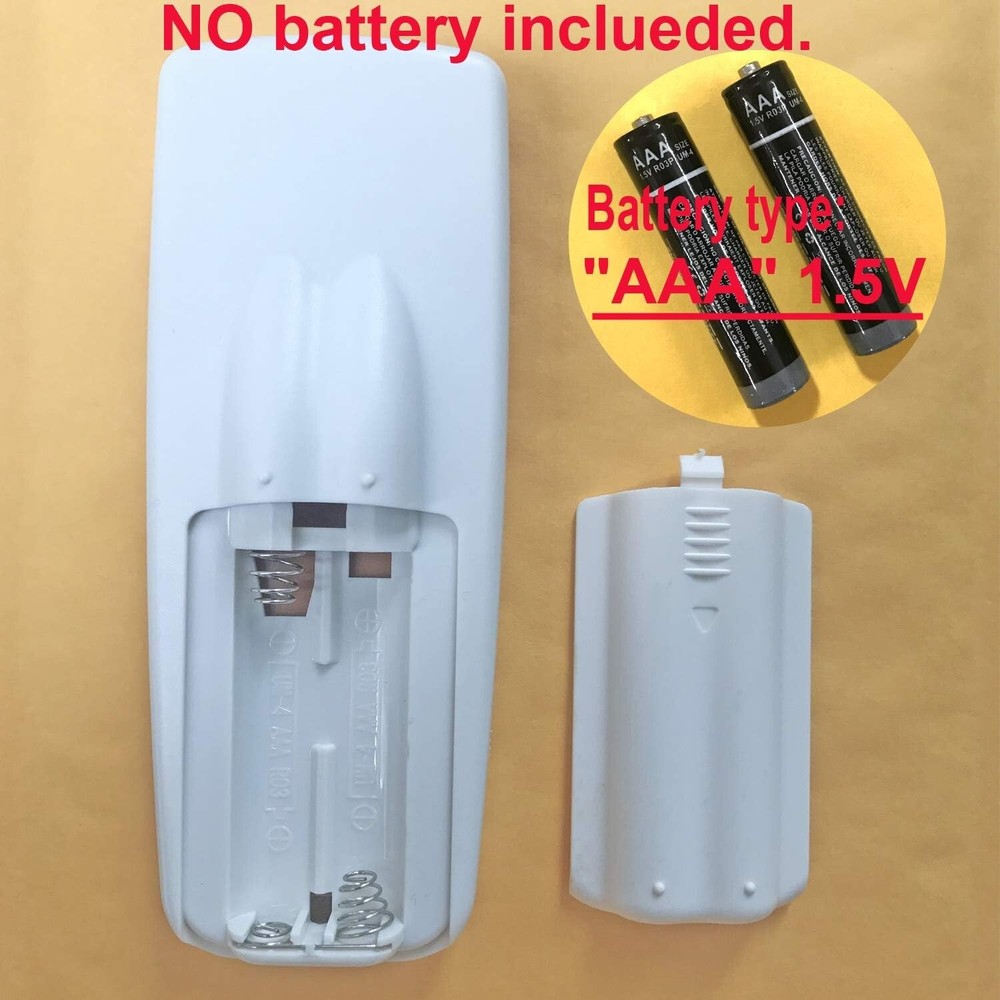 Enhanced Remote Control for Frigidaire RG15D/E-ELL AC - No Programming Needed