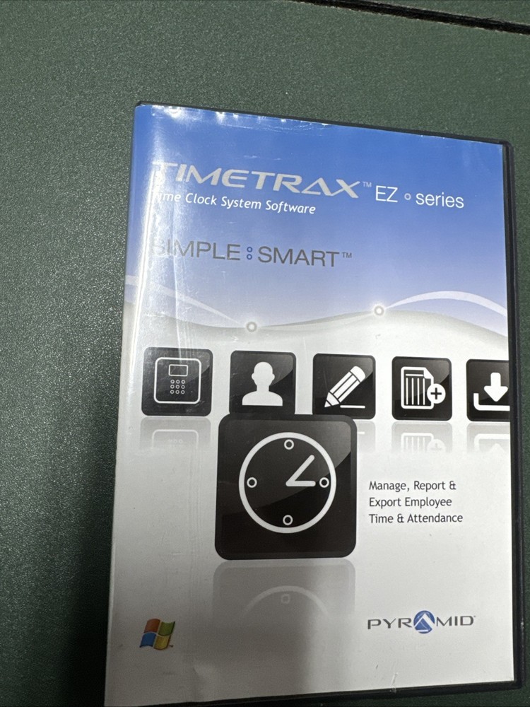 Pyramid TimeTrax EZ Swipe Terminal Time Clock