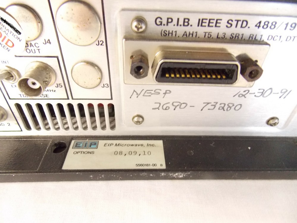 EIP 538B Frequency Counter, Options 8,9,10, Tested Good