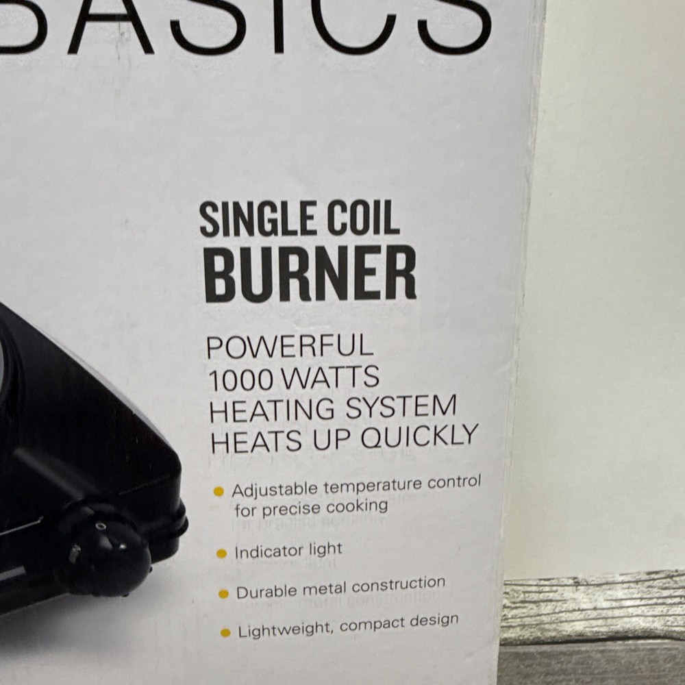 Bella Basics Single Coil Burner