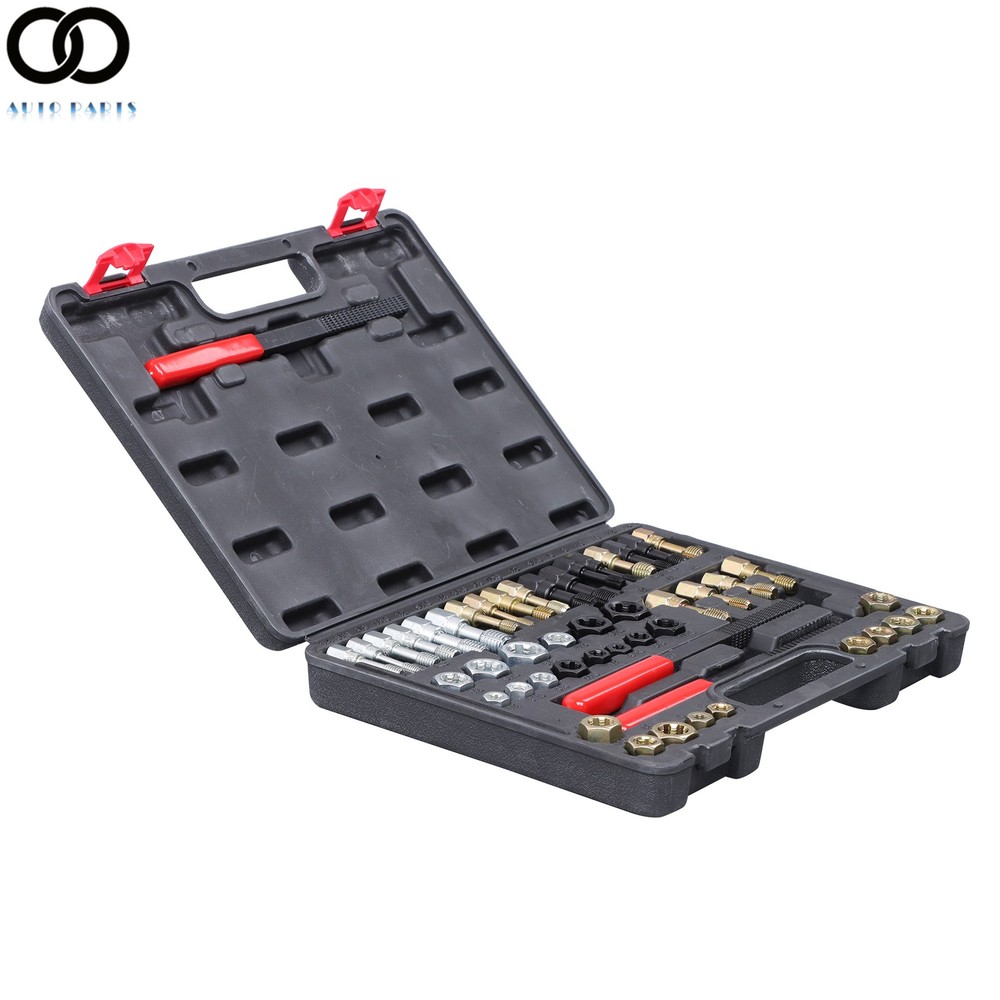Thread Chaser Set UNC UNF Metric Thread Restorer Tool Rethreading Kit 49PCS