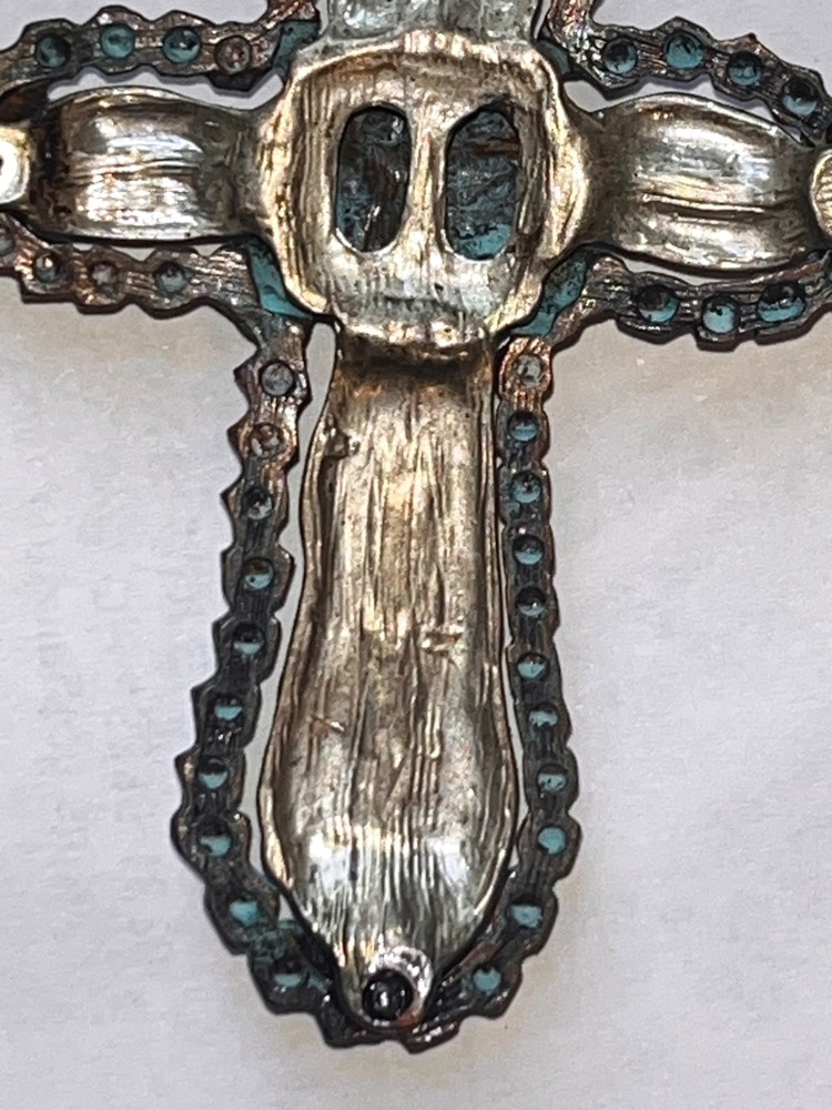 Vintage antique really old cross crucifix