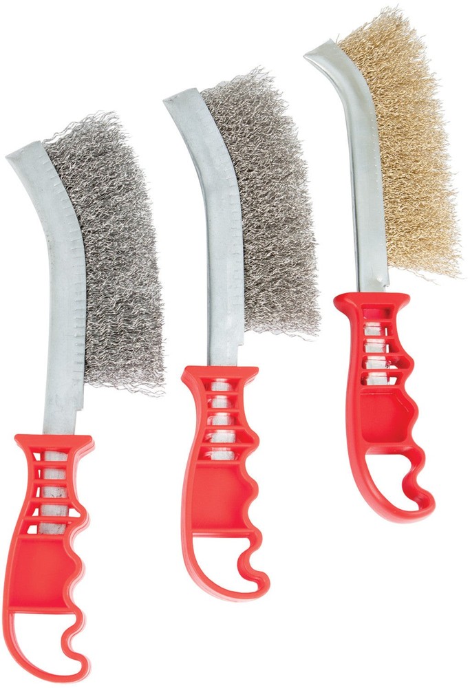 PERFORMANCE TOOL W4990 3PC WIRE BRUSH SET