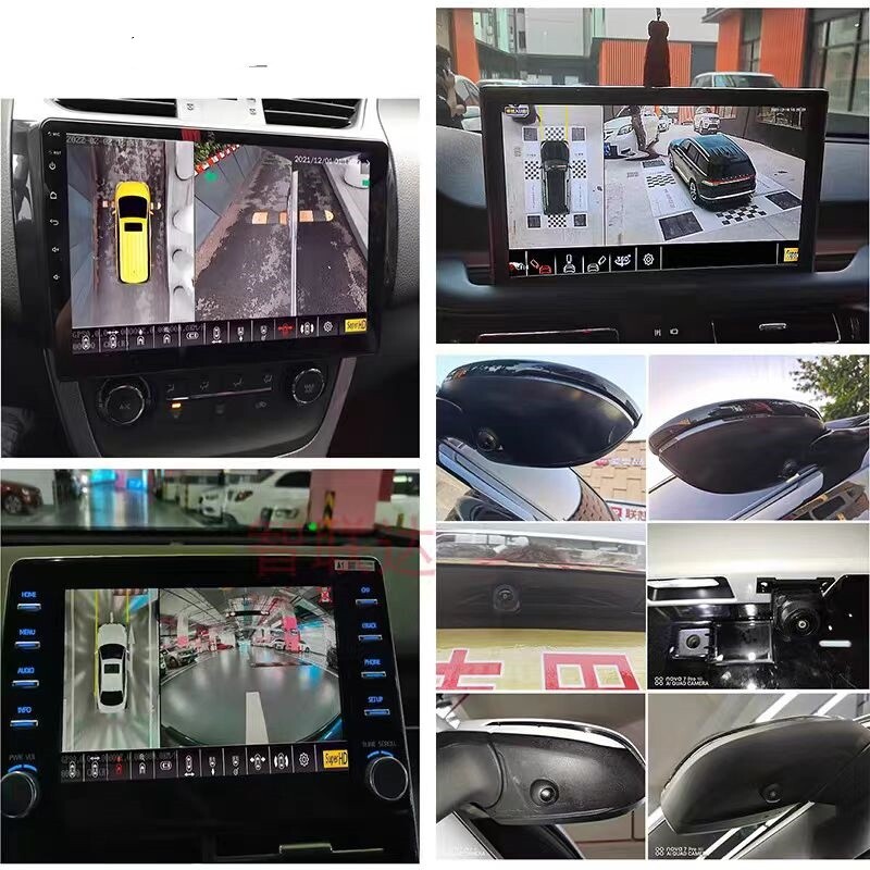 Car AHD 1080P 360° View System Panoramic View Parking Camera Set For Android US