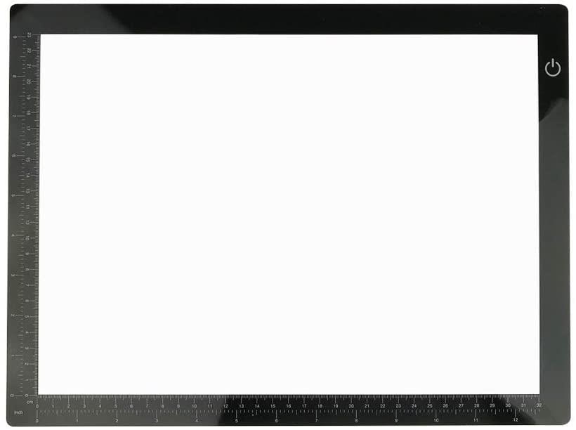 Xtralite LED Light Box Dimmable Ultra Thin USB Chargeable For Art/Drawing A3/A4