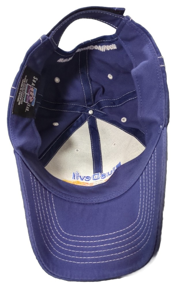 Blue Devil Racing Baseball Hat Shasta Wear Blue 1 Size Strapback