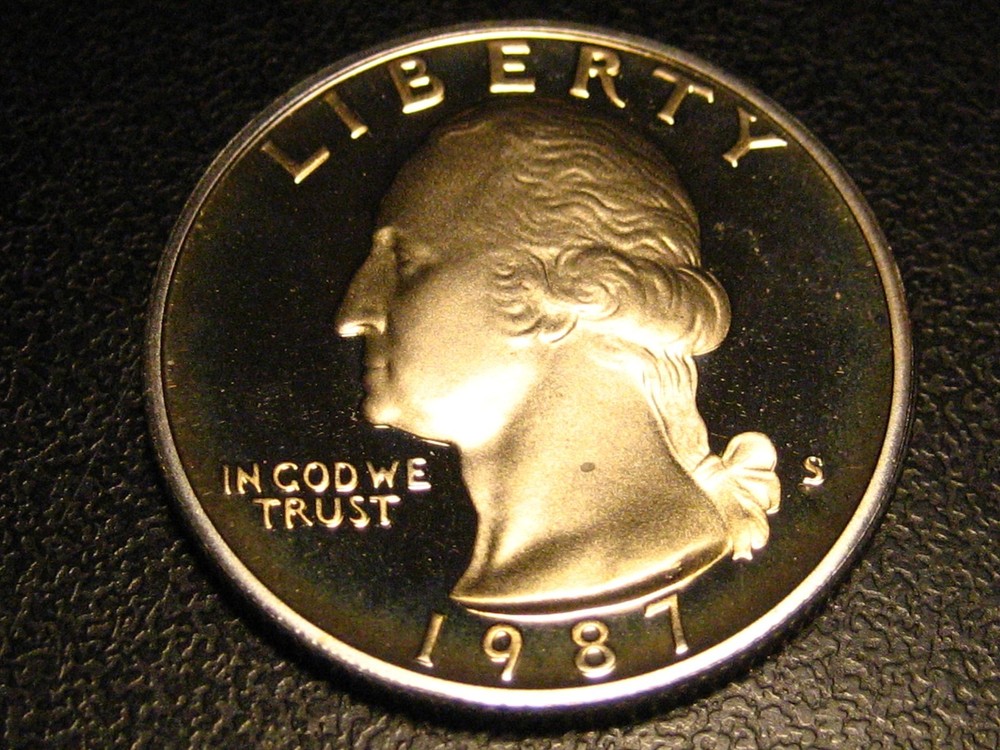 1987-S PROOF Washington Head Quarter