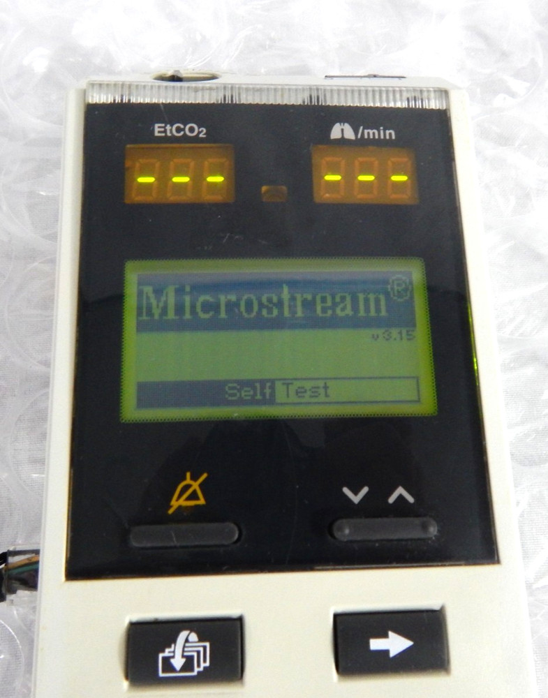 ORIDION MICROCAP HANDHELD CAPNOGRAPH S/N 483