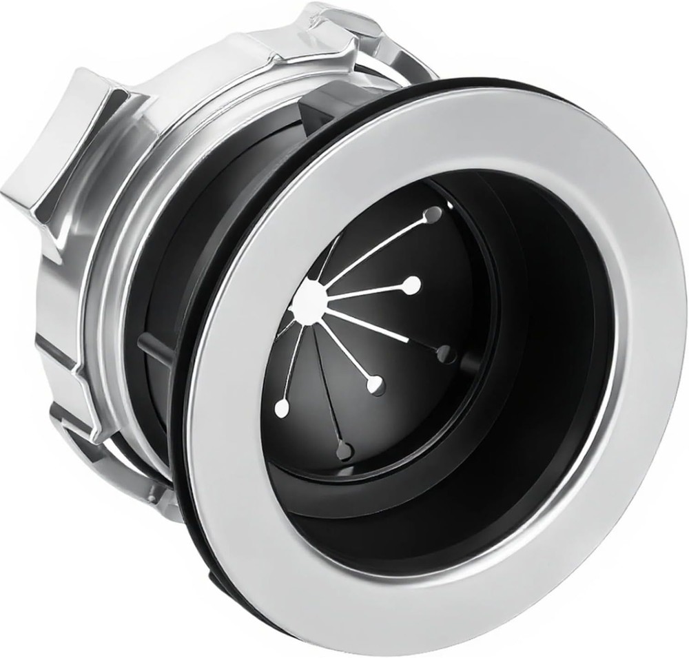 Garbage Disposal Flange Kit, 5.1 x 2.6in Garbage Disposal Drain Kit, Stainless a