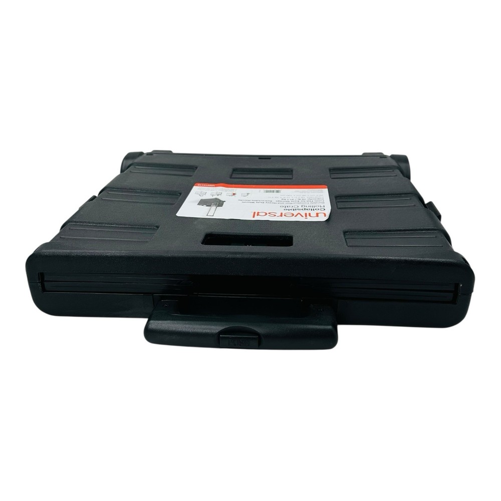 Universal Collapsible Mobile Storage Crate w/ Retractable Handle *Read*