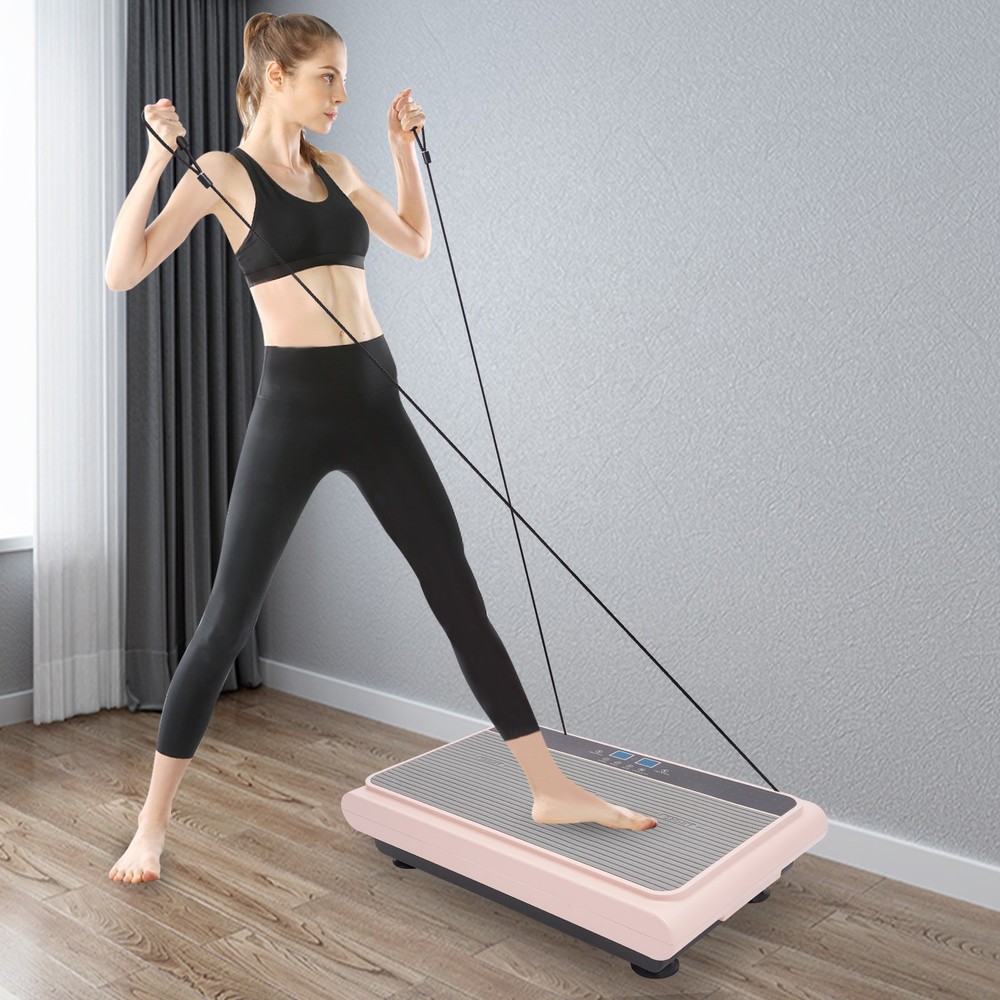 Vibration Plate Exercise Machine Whole Body Exercise With Quiet Motor Bluetooth