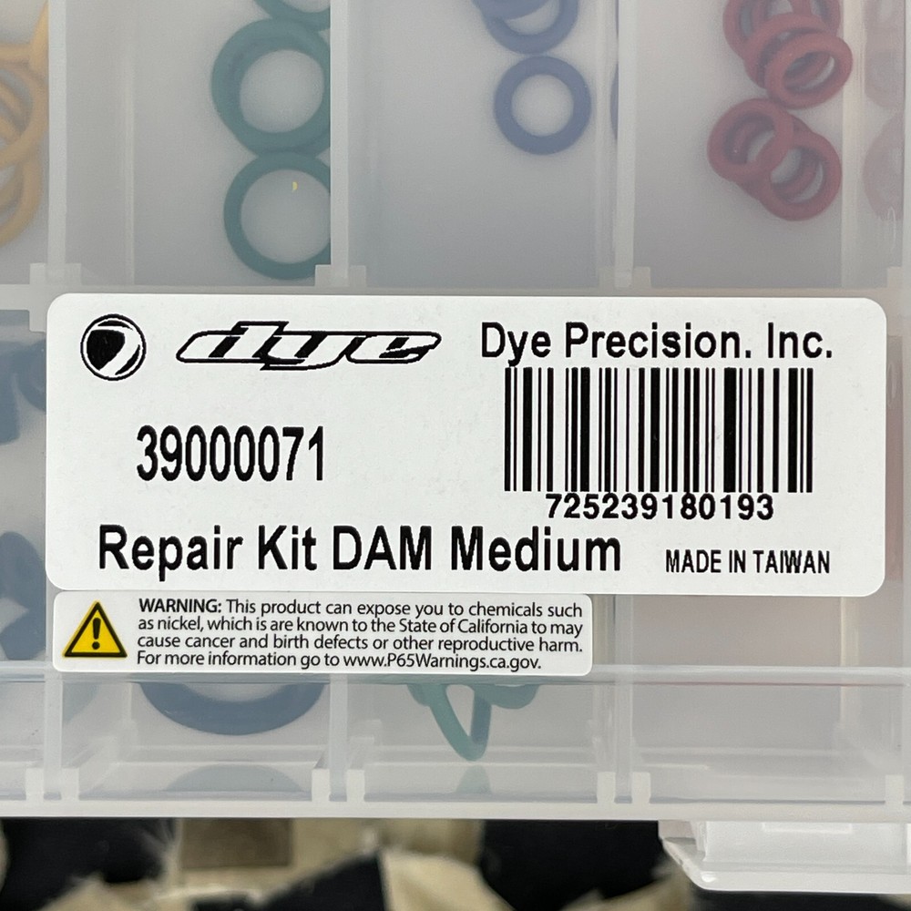 NEW Dye DAM Replacement Parts Kit - Medium