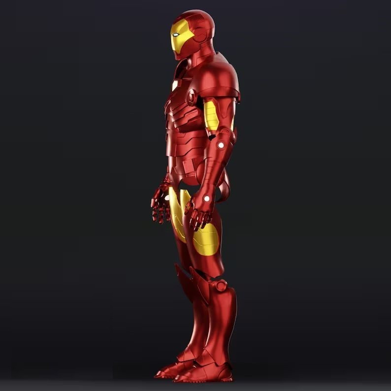 Iron man Resin Sculpture Statue Model Kit Unpainted/Unassembled