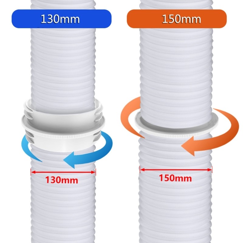 Window Adapter for Air Conditioner Exhaust Hose Quick & Simple Installation