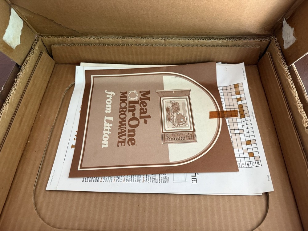 Litton Micro Browner Microwave Steak Grill Extra Large In Box Littonware