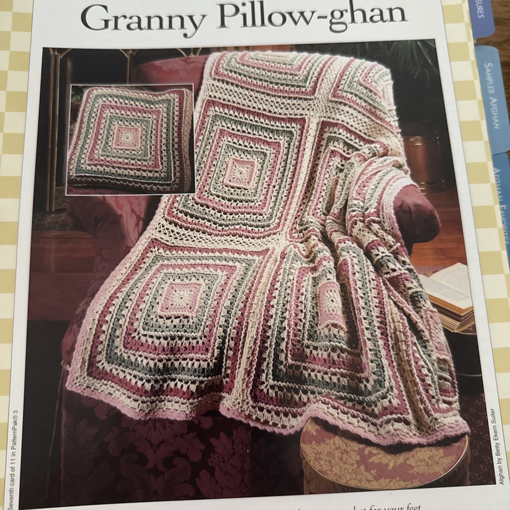 CROCHET ~ “Rugs and Pillows” ~ 10 PATTERNS ONLY~