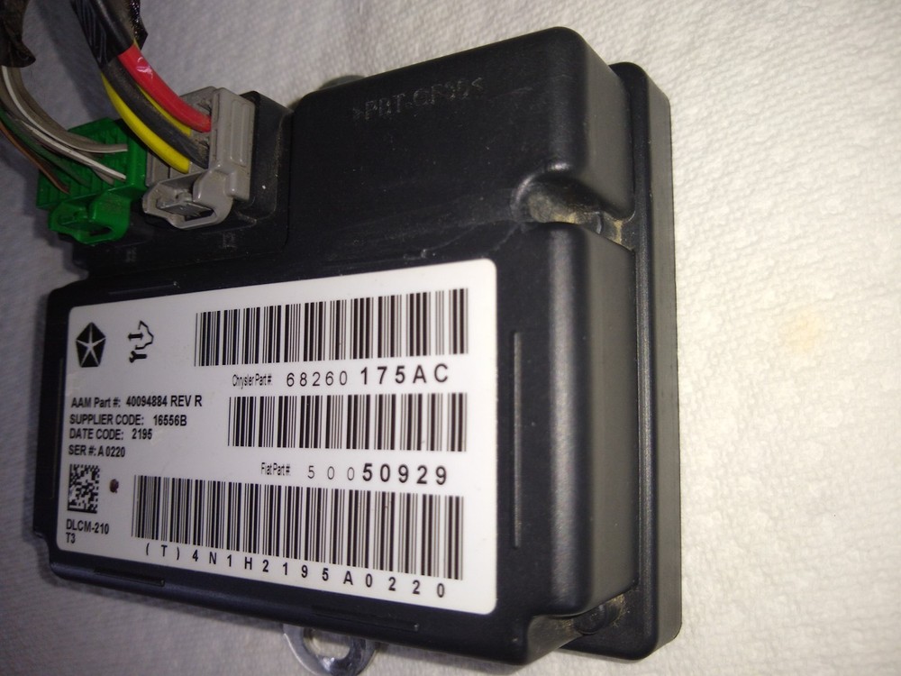 68260175AC 2016 Jeep Cherokee Limited 4WD Transfer Case Controller