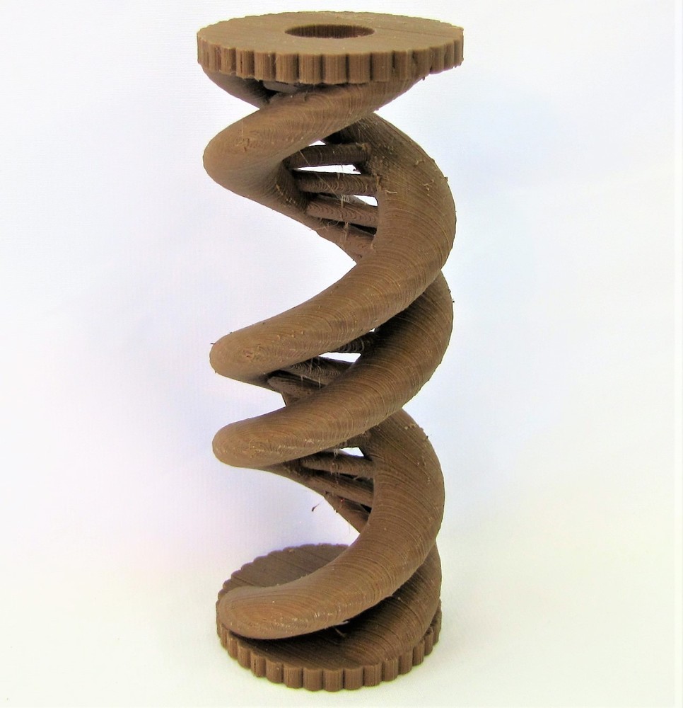 DNA Double Stranded Helix Molecular Structure Model Science Gift Desktop Display