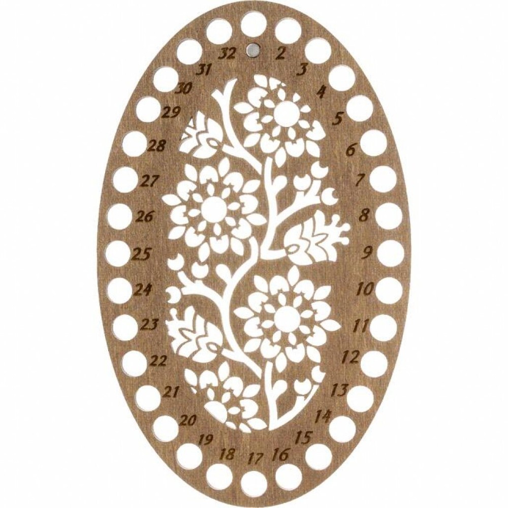 Plywood Thread Organizer Floss Organizer