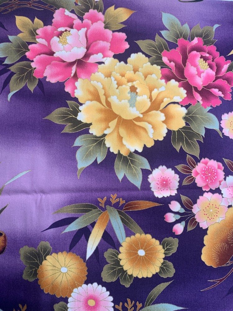 Japanese Fabric Bundle 3 Different Patterns by Kona Bay