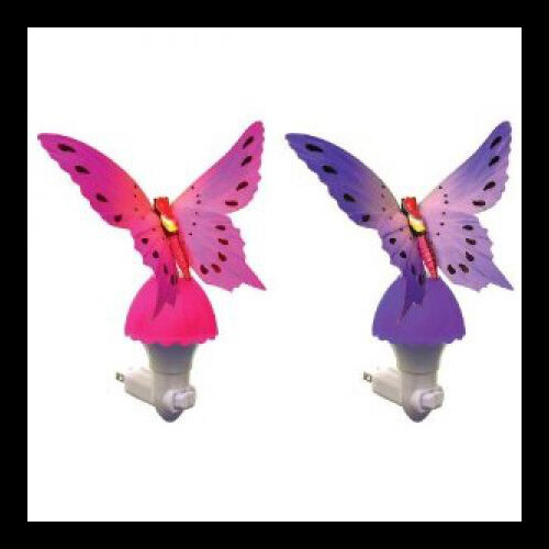 Fiber Optic Butterfly Night Light