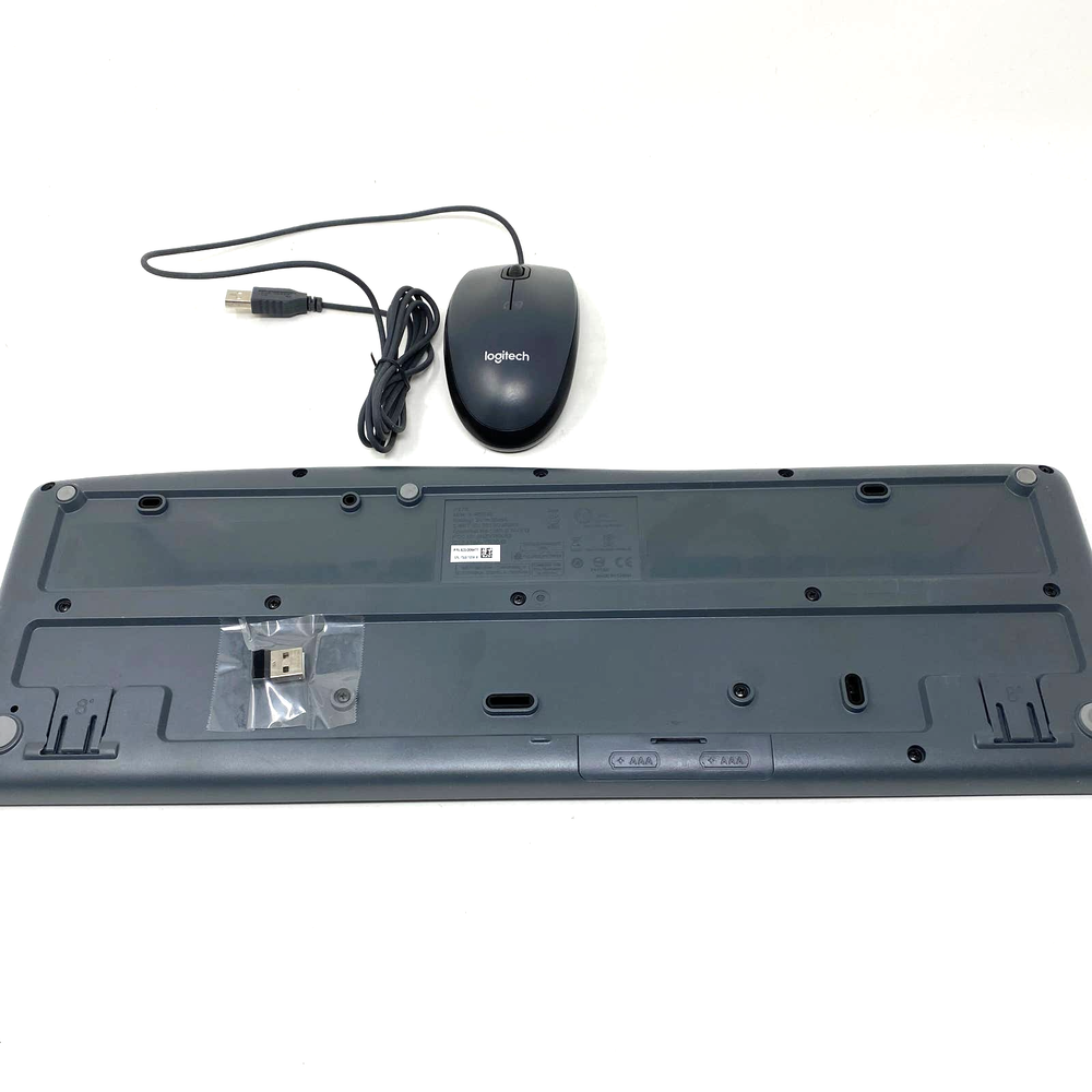 Logitech Wireless Keyboard K270 & Wired Mouse M100