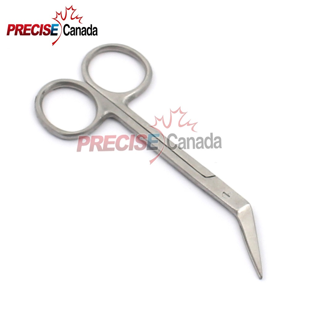 1 NEW STAINLESS STEEL IRIS ANGULAR SCISSORS 4.5" SURGICAL INSTRUMENT