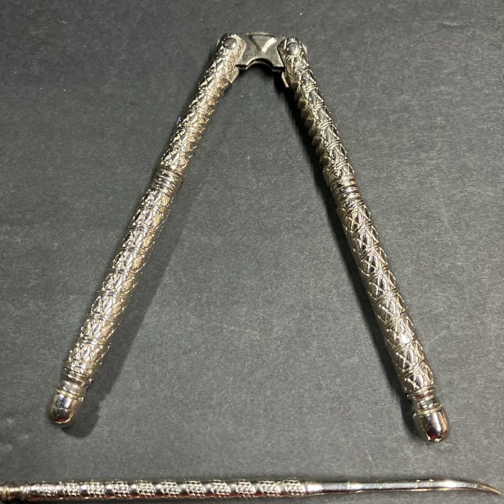 Vintage Seafood Nut Cracker With 3 Picks