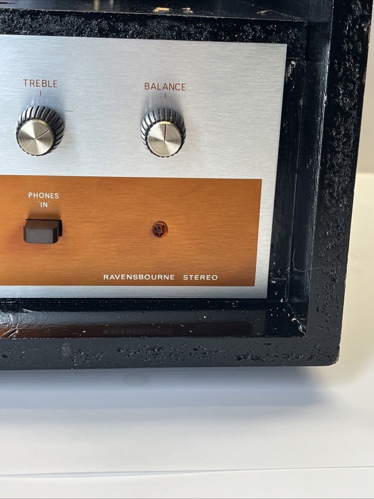 Rogers Ravensbourne Stereo Amplifier – Basic Tested – Working – May Need Service