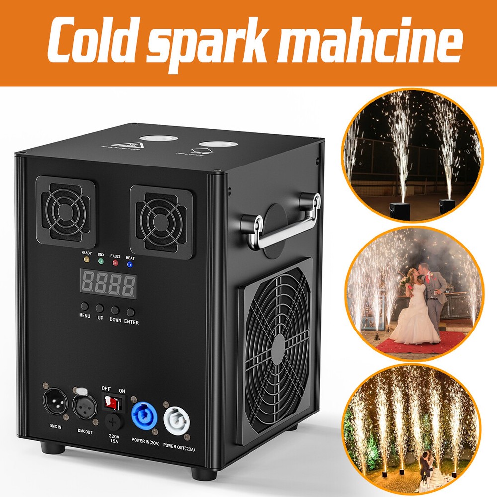 700W Cold Spark Firework DJ event party Machine Stage Effect DMX Machine Remote