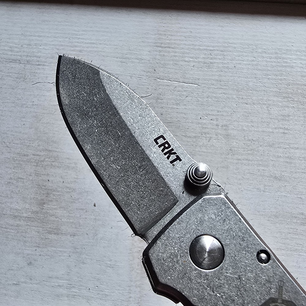CRKT SQUID PLAIN EDGE FRAMELOCK KNIFE