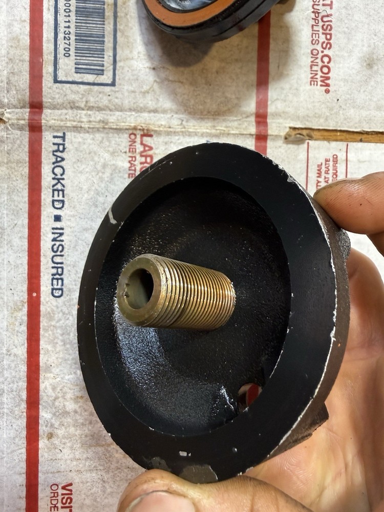 Mercruiser 454 MPI oil system adapters