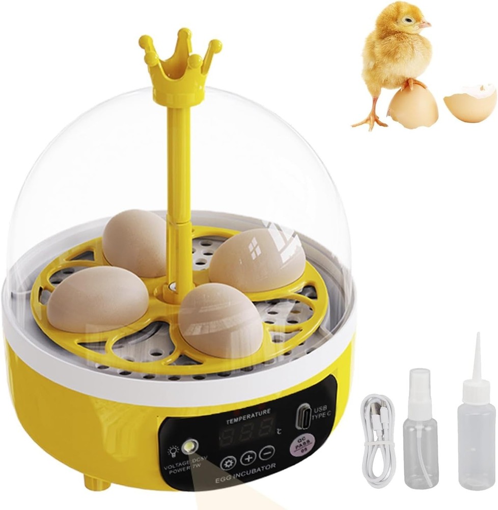 Incubators for Hatching Eggs, Egg Incubator with Automatic Egg Turning and Humid