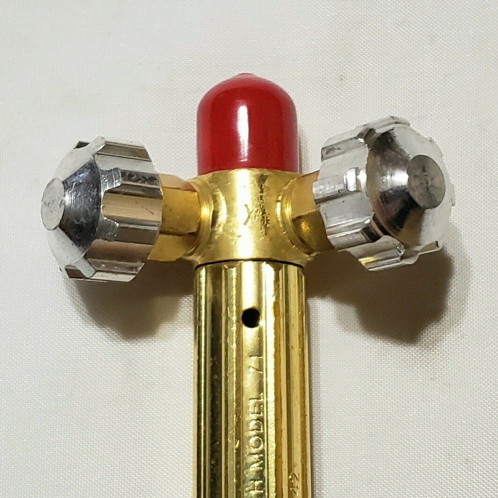 Uniweld 71 Welding Cutting Brazing Torch Handle Aircraft Type 17 CA100