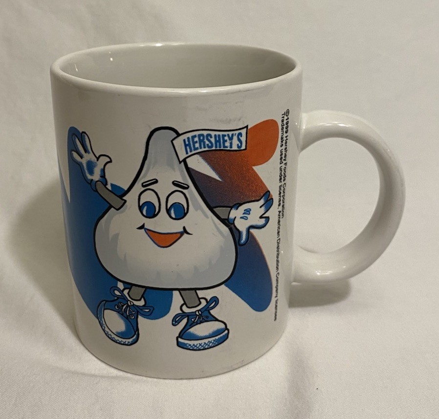 Hershey’s Ceramic Coffee Mug 12oz VINTAGE-1999 EUC