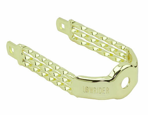 NEW! SPRING FORK TRIPLE SQUARE TWISTED CROWN GOLD.
