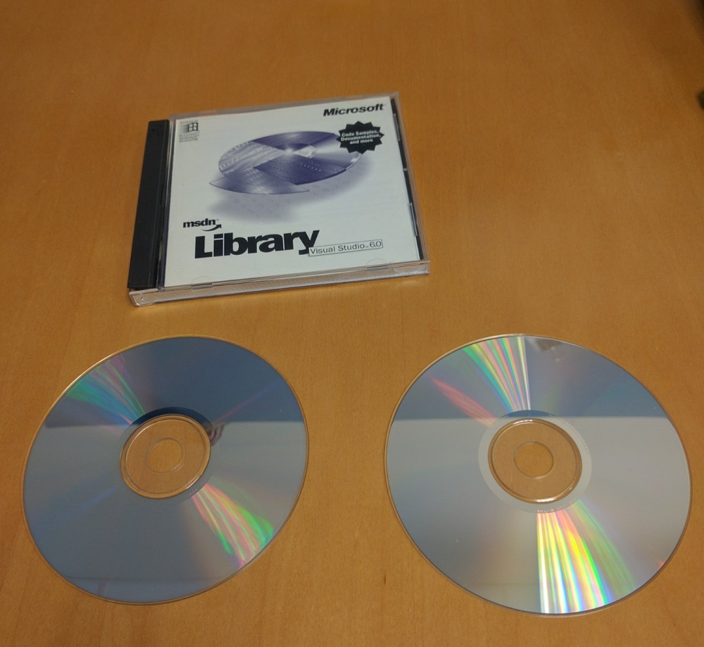 Microsoft MSDN Library Visual Studio 6.0 CD