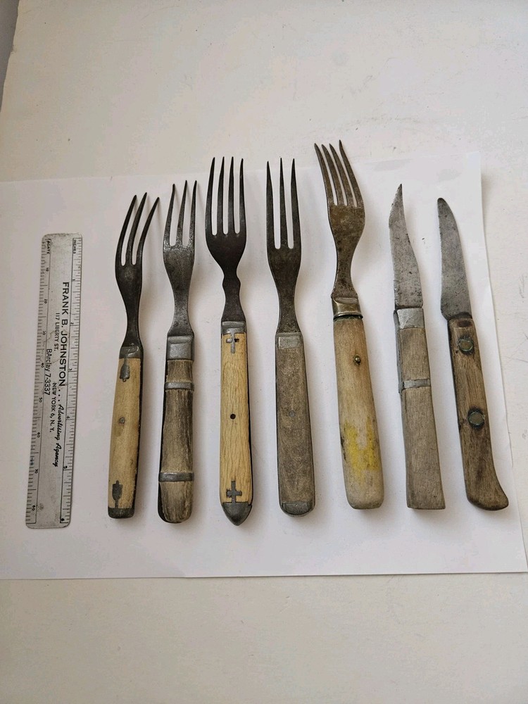 Antique Civil War Era Flatware