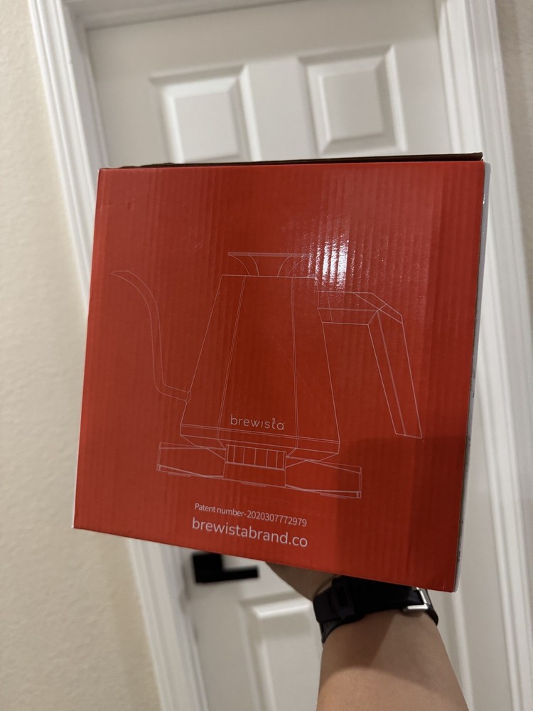 X Series 0.8L Gooseneck Variable Kettle - White