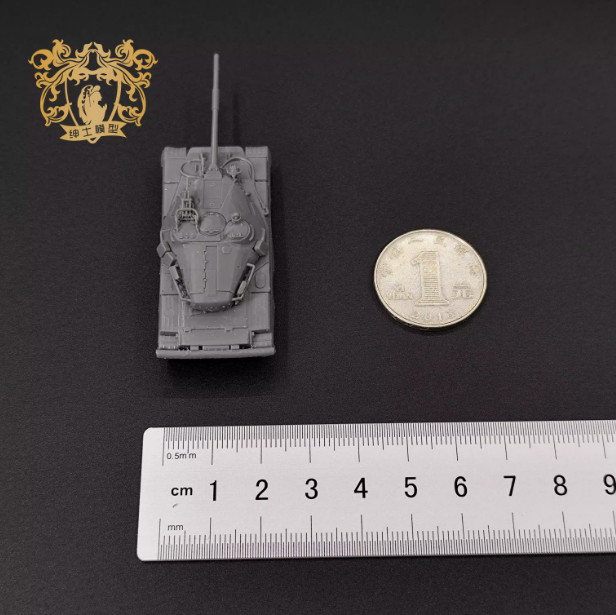 3D Printed 1/144 Soviet Project 780 Heavy Tank Unpainted Model