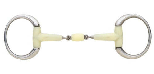 Happy Mouth Contour Double Jointed Round Eggbutt Bit