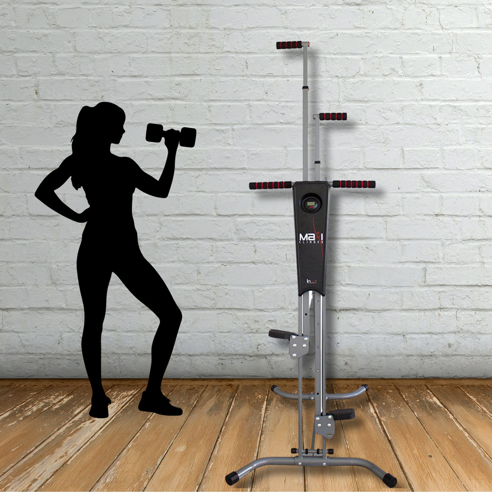 Maxi Climber: Vertical Climbing System with LED Tracking Display, Perfect Diet