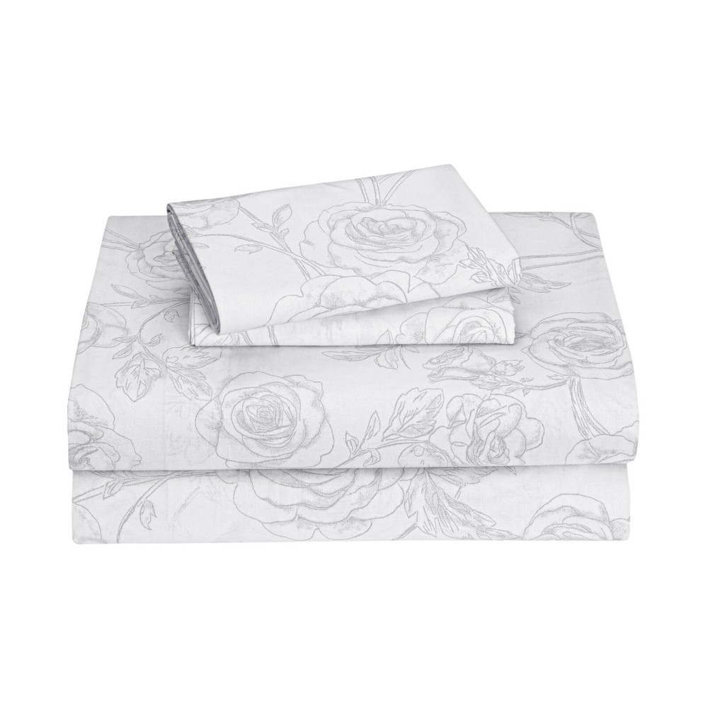 4-Piece Bed Sheet Set 100% Cotton Flat Fitted Sheets queen sheet set deep pocket