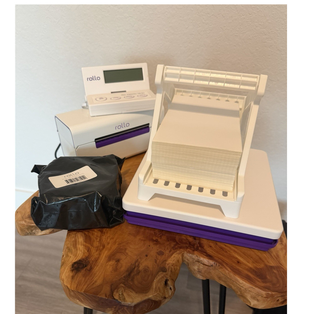 Rollo wireless printer and shipping scale combo