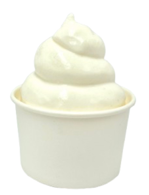 Display Fake Food Prop Soft Serve Vanilla Ice Cream