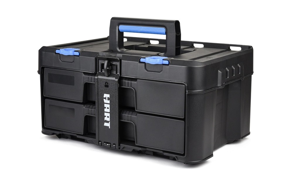 Stack System Two Drawer Tool Box Fits Hart's Modular Storage Organization System